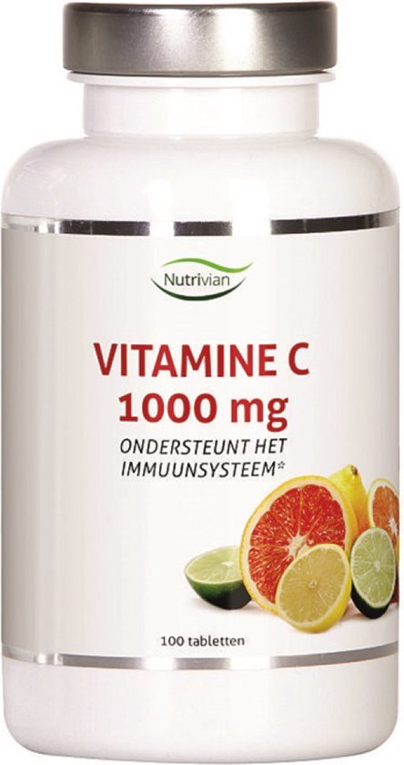 Nutrivian Vitamine C 1000mg Tabletten 100st