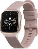 kwmobile horlogebandje oudroze TPU voor Garmin Venu Sq 2 Music / Sq 2 / Vivoactive 6 / Vivoactive 5
