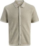 JACK&JONES JJEGEORGE KNIT SHIRT SS SN Heren Gebreide polo - Maat XL