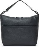 Mandarina Duck Mellow Leather Hobo Schoudertas Zwart