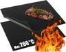 com-four® 2x tapis de grill en téflon