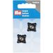 Prym Naaisluitingen Vierkant 21 mm, Zwart