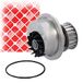 febi bilstein 01262 Pompe à eau avec joint d'étanchéité, 1 pièce