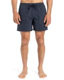 Quiksilver Everyday Solid Volley 15 Jumpsuit voor heren, kort, 1 stuk, Navy Blauw, XS