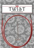 ChiaoGoo Twist Red Vervangbare Breidraad 93cm MINI