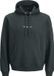 JACK & JONES JORNORREBRO EMB SWEAT HOOD NOOS Heren Sweatshirt Forest River M