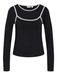 Noisy may Shirt zwart / wit