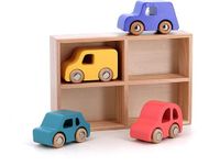 VILAC Set van 4 auto's City