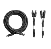 Anker SOLIX verlengkabel voor zonnepanelen 10m 6mm² Solarpanel-Verlängerungskabel + 4× Y-Kabel / Voor 8 panelen