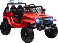 AIYAPLAY Kinderrijauto voor off-road speelplezier Kunststof, metaal 109L x 67B x 68,5H cm Rood
