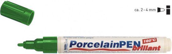 C.Kreul Hobby Line Groene Porcelain Pen