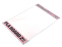 TAMIYA 70146 - kunststof plaat 2,0 mm, 2 stuks, 257 x 364 mm, wit