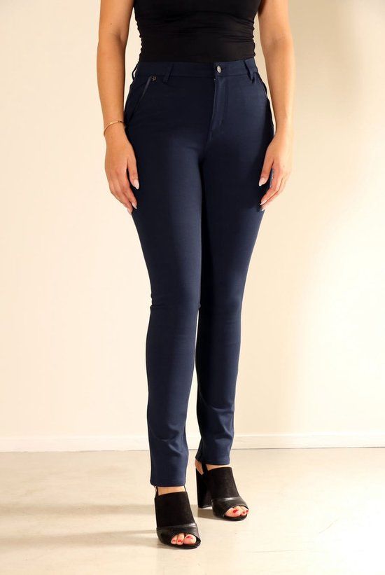 New Star Dames Broek - Sion - Navy - W30/L30 - Slim Fit