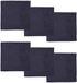 Merkloos / Sans marque DDDDD Microvezeldoek Billie - 30x30 cm - Blauw - 6 Stuks