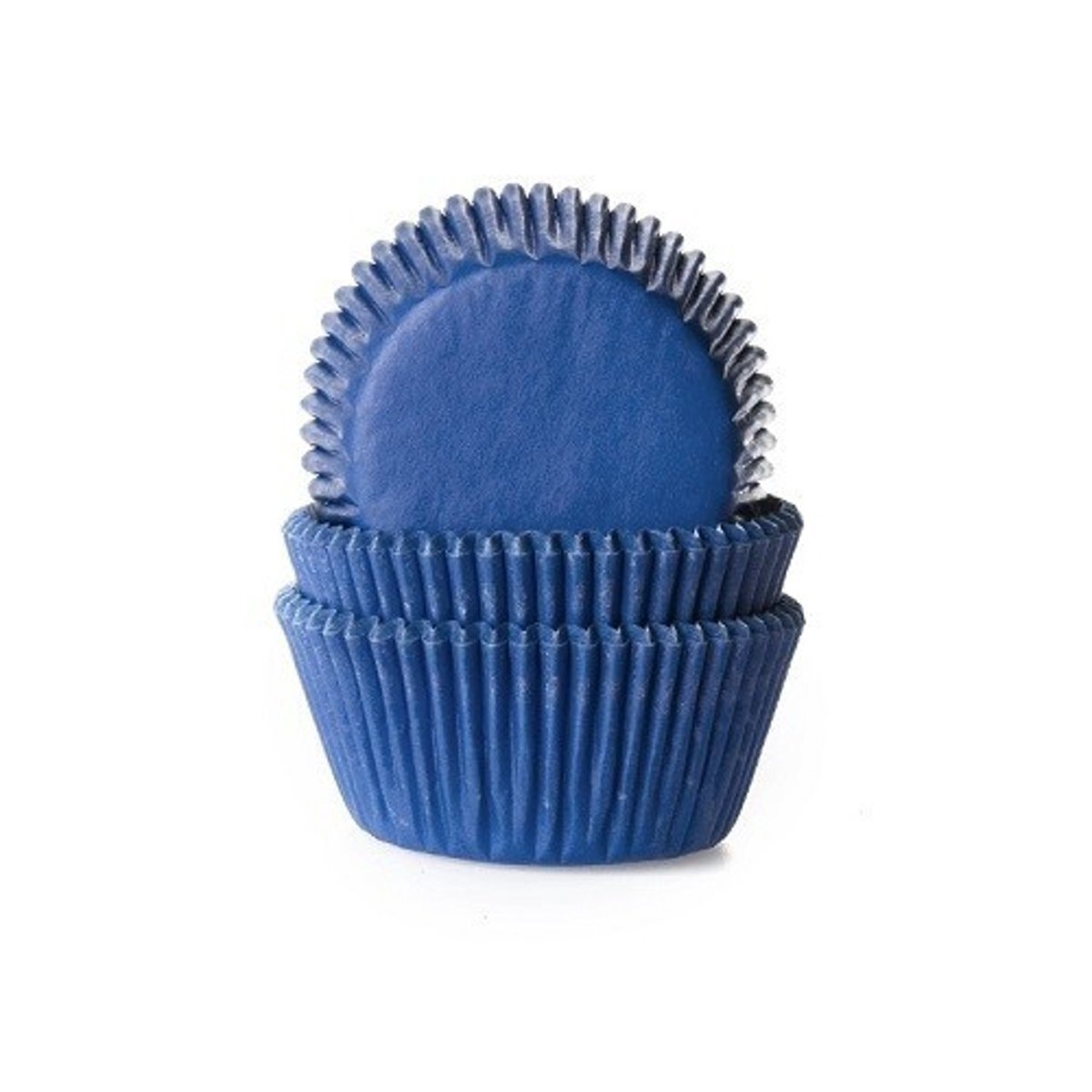 House of Marie Cupcake Cups Donker Blauw 50x33mm. 500st