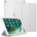Fintie Étui avec porte-crayon pour iPad Air 10.5" 2019 (3ème génération) / iPad Pro 10.5" 2017 - Housse de protection ultra-fine et super légère avec dos transparent Veille/réveil automatique (Argent)