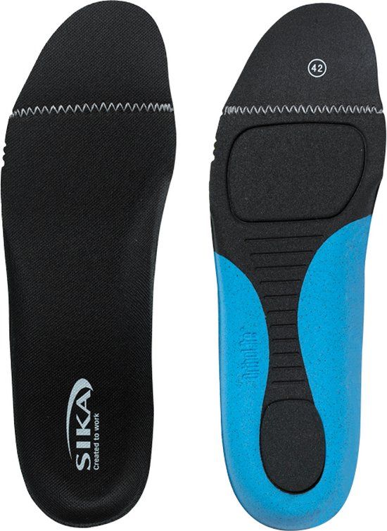 Sika 164 Inlegzool Fusion - Zwart - Maat 39