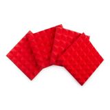 Gator Frameworks GFW-ACPNL1212PRED-4PK Akoestisch paneel & scherm