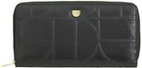 DuDu Up Portemonnee RFID-bescherming Leer 20 cm - Dames - Horizontaal - black-nude