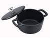 Baumalu Cocotte Mini Rond 14 cm Gietijzer Zwart met Deksel
