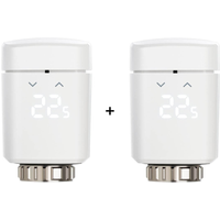 Eve Thermo (Matter, 4e gen): Slimme radiatorthermostaat,automatische temperatuurregeling, energiebesparend, Apple Home, Amazon Alexa, Samsung SmartThings, Google Home, vereist Thread Border Router