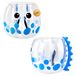 VEVOR 2 X Boules de pare-chocs gonflables Sumo 1,2 m pour jeunesse, bleu