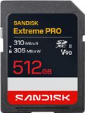 SanDisk SDXC Extreme PRO 512GB
