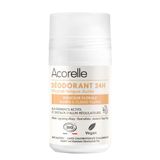 Acorelle Gecertificeerd Organic Deodorant Care Roll-on 24 uur lang houdbaar Effectief Bloemen Softness