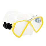 Aqualung Cub Infant Duikmasker Transparant, Geel