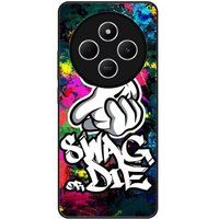 Xiaomi Redmi 14C Swag or die Verstevigd hoesje met sublimatie bedrukking