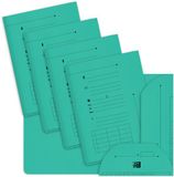 Oxford Dossiermap HV, Pastel Groen, A4, Karton, 240 g/m2