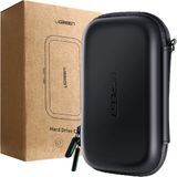 Ugreen - case, box voor HDD harde schijf en accessoires - 18 x 9,5 x 5,5 cm - zwart