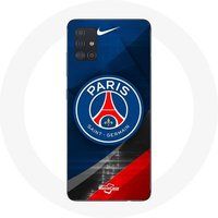 Maniacase Hoesje voor Samsung Galaxy A51 4G PSG Paris Saint Germain Logo