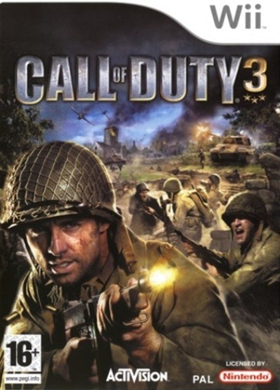 Activision Blizzard Entertainment Call of Duty 3 - Nintendo Wii - Shooter - Standard Edition