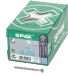 Spax Spaanplaatschroef platverzonken kop RVS pozidriv 6.0x70mm (per 100 stuks)
