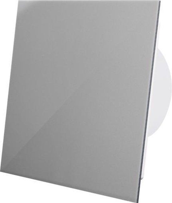 Air Roxy Badkamerventilator - Ø 100 mm - Timer - Grijs