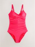 Next - Dames - Vormgevend en buikcorrigerend badpak - Watermelon Pink