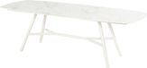 Hartman Benevento Tuintafel 240x100 cm Wit