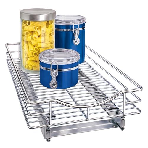 Lynk Professional® Uittrekkast Organizer - 11" x 21" - Chroom