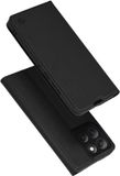 Techsuit Hoesje geschikt voor Motorola Moto G86 Power - Magskin Book Wallet Case - Noir