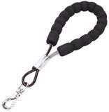 Nobleza Laisse pour chien - 26 cm - Noir