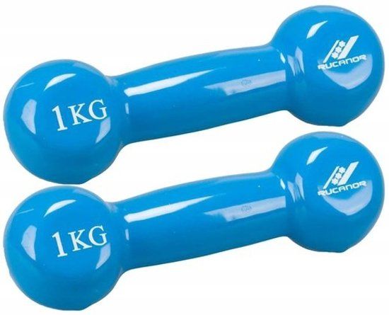 Rucanor Dumbells - 2 x 1 kg - Blauw