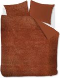 At Home by Beddinghouse Cosy Corduroy dekbedovertrek - Tweepersoons - 200x200/220 cm - Terra