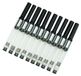 Cartouches d'encre pour stylos plume, 10 pièces, 3,4 mm