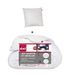 Abeil Set met gematigde dekbedden 140 x 200 cm en 1 hoofdkussen, 60 x 60 cm, wit