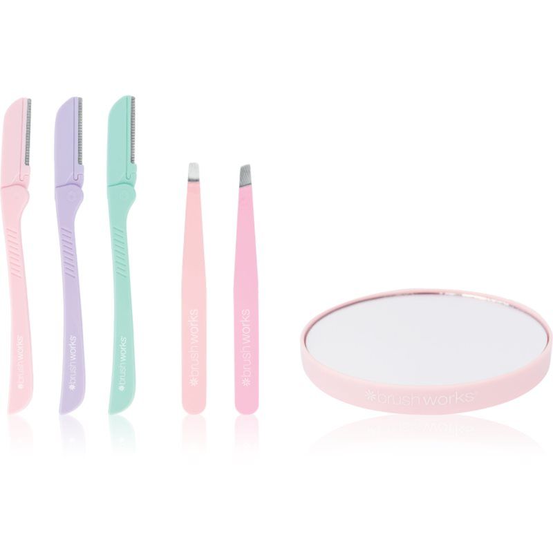 Brushworks Brow Shaping Set