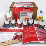 Pébéo Marbling Workbox Set 9 x 45 ml