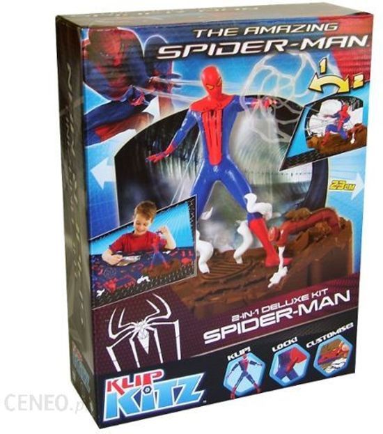Marvel De Verbazingwekkende Spider-Man Klip Kitz 2-In-1 Deluxe Kit Dr. Curt Verbindt De Hagedis