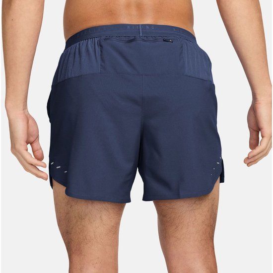 Nike STRIDE 5IN Hardloopshorts Heren - Blauw - Maat S