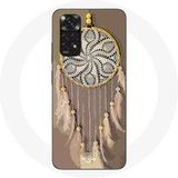 Maniacase Hoesje voor Xiaomi Redmi Note 11 4G Dream Catcher bruin